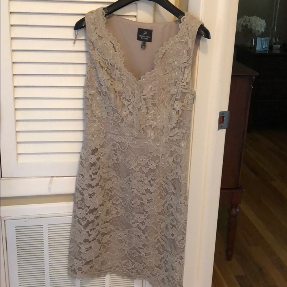 Adrianna Papell Lace Dress